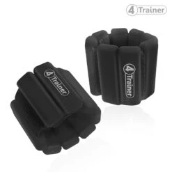 Bandes Lestées Silicone - Noir - 2 X 0,5kg - 4TRAINER