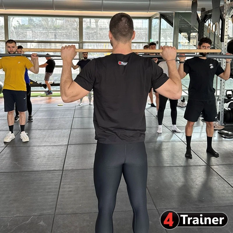 Barre Technique Haltéro En Bois - Lot De 10 - 4TRAINER – Image 2