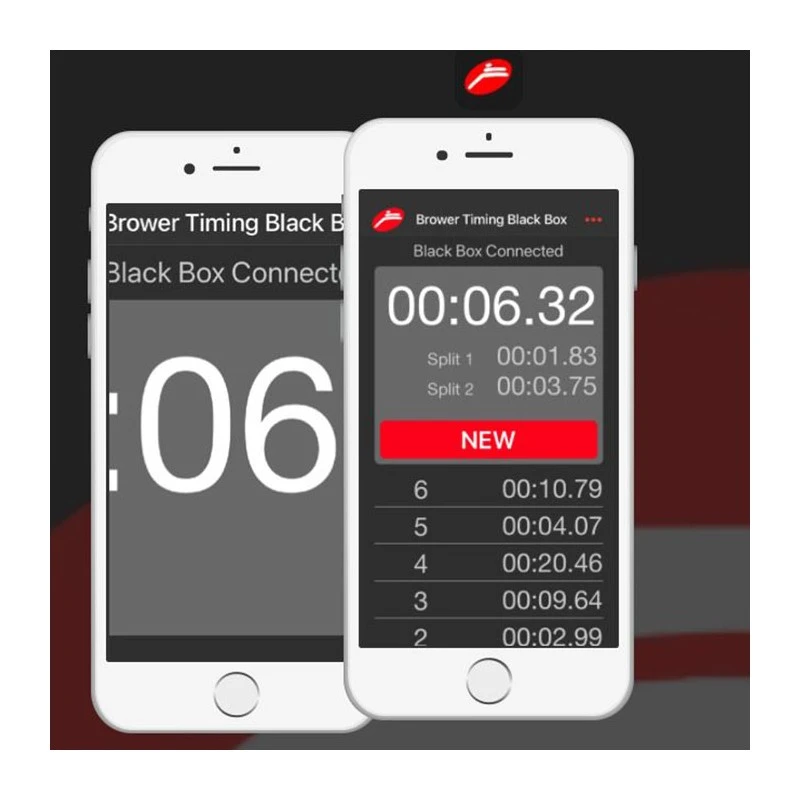 BROWER Timing System - Kit BLACK BOX™ : 2 Barrières - Chronométrage Bluetooth – Image 2