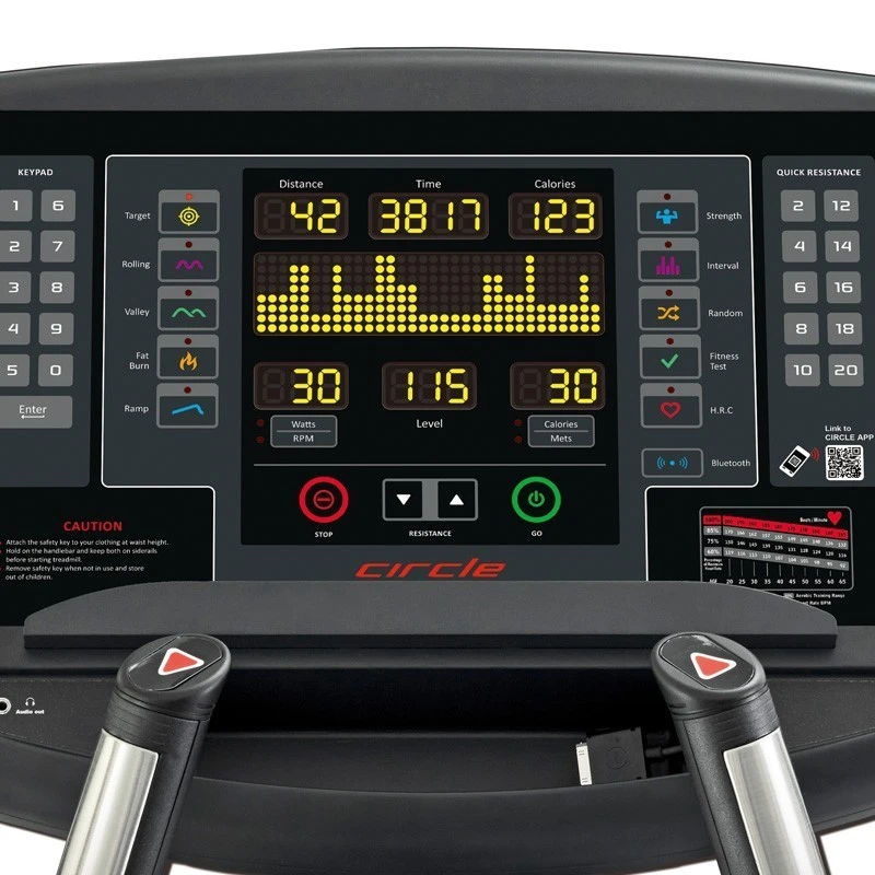 VÉLO ELLIPTIQUE - Crosstrainer Professionnel E7 – Image 4