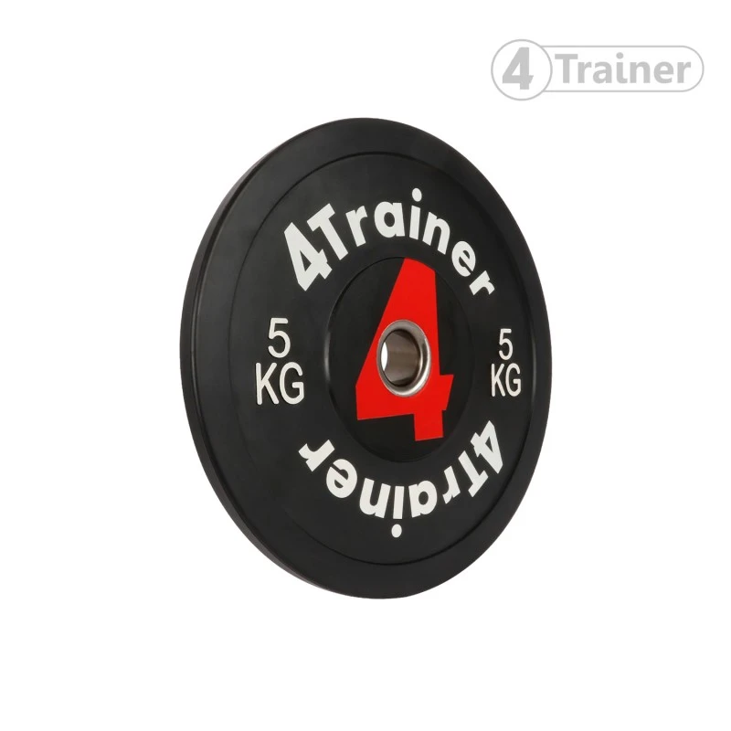 Disque Olympique - Bumper De Musculation Pour Barre D'Haltérophilie - 4Trainer – Image 2