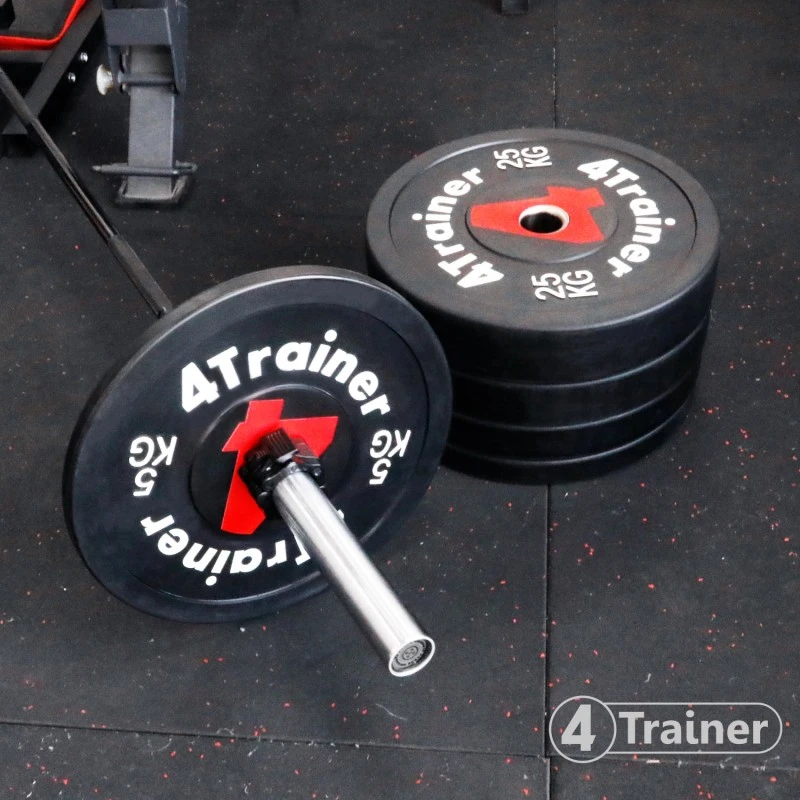 Disque Olympique - Bumper De Musculation Pour Barre D'Haltérophilie - 4Trainer – Image 8