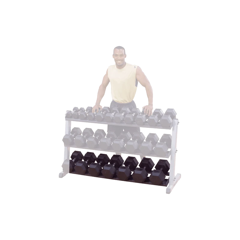 Etagère De Rangement Complémentaire Pour Rack Haltères 2 Niveaux Bodysolid