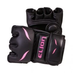 Gants Mma Elion Uncage - ( Cuir Skintex ) - Noir & Rose