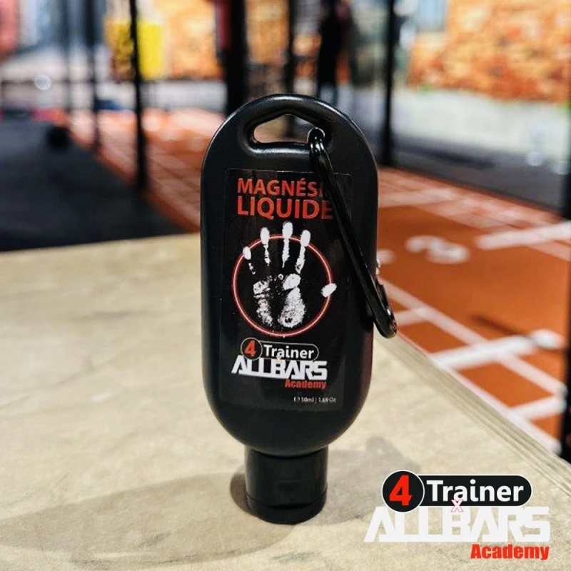 MAGNÉSIE LIQUIDE - Tube 50 Ml Avec Mousqueton - 4TRAINER X ALLBARS – Image 2