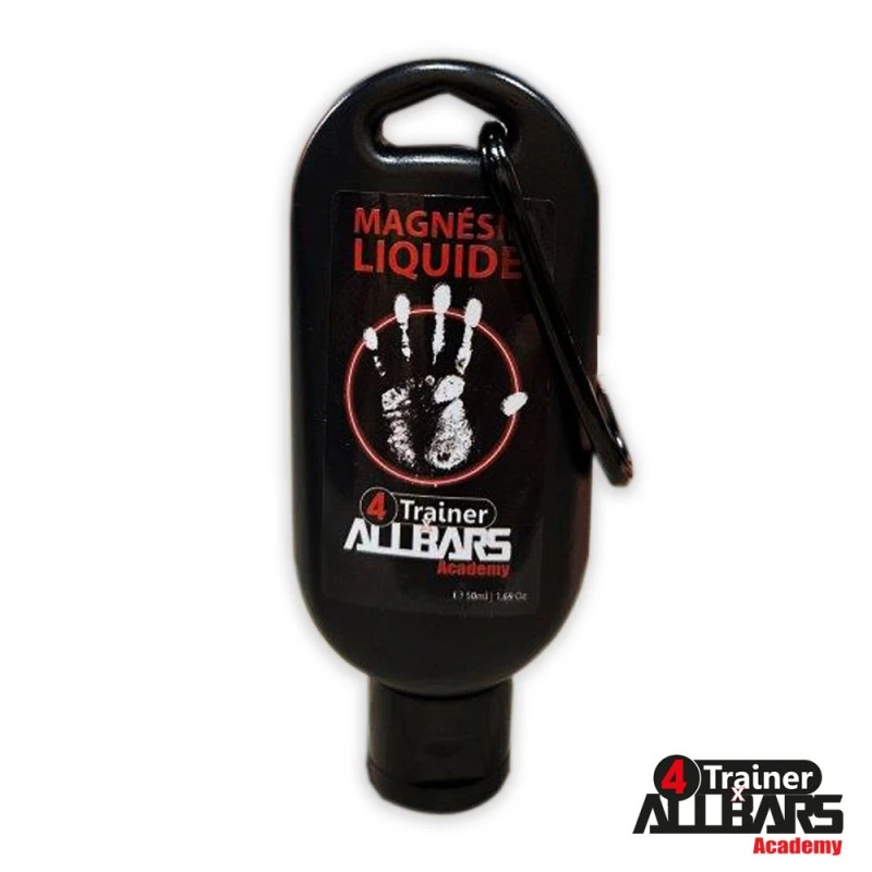 MAGNÉSIE LIQUIDE - Tube 50 Ml Avec Mousqueton - 4TRAINER X ALLBARS