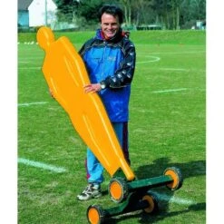 Mannequin Antichoc Sur Chariot 4 Roues