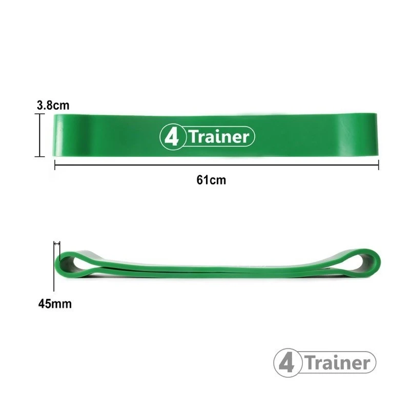 Mini Bandes élastiques Powerband Medium - Vert – Image 2