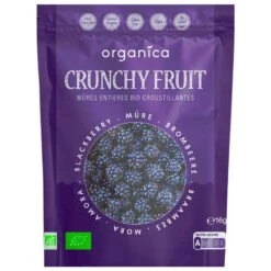MÛRE CRUNCHY FRUIT BIO - 100% Mûres Biologiques Lyophilisées