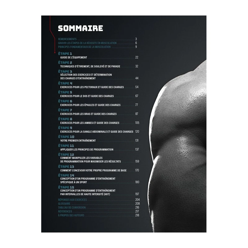 MUSCULATION - Votre Performance Étape Par Étape - 4TRAINER Editions – Image 2