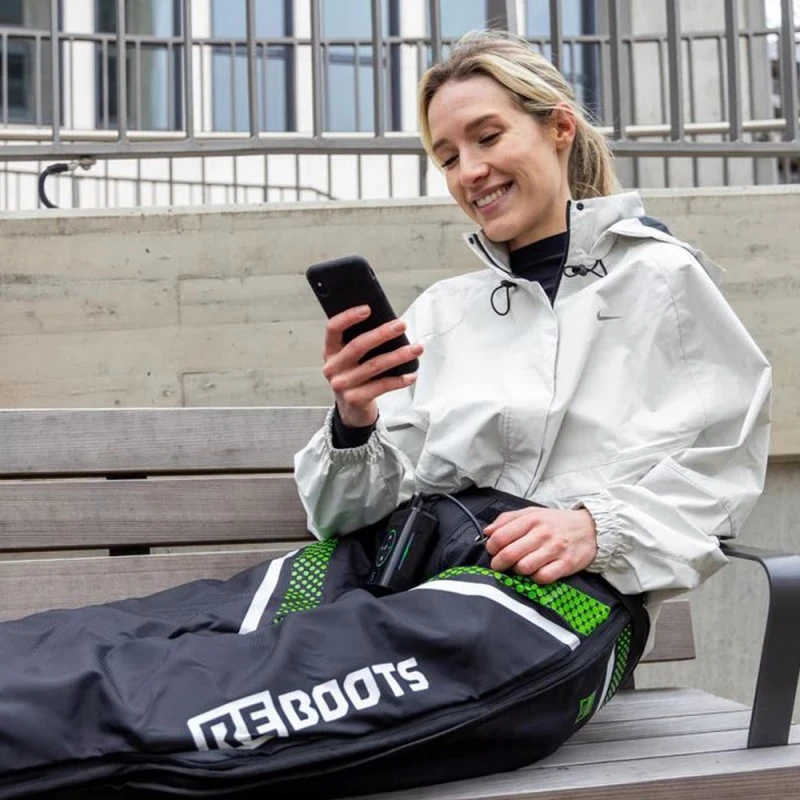 REBOOTS GO X - Pressotherapie Réglable Bluetooth® Et Sans Tuyaux – Image 5